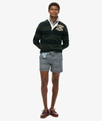 Tryckta 15-tums återvunna badshorts