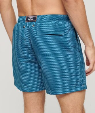 Tryckta 15-tums återvunna badshorts
