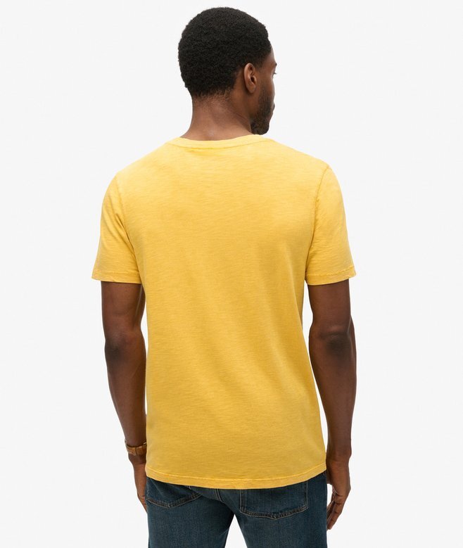 V-ringad slub-Shorts-T-shirt med korta ärmar V-ringad slub-Shorts-T-shirt med korta ärmar