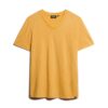 V-ringad slub-Shorts-T-shirt med korta ärmar V-ringad slub-Shorts-T-shirt med korta ärmar