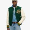 Varsity-bomberjacka i ull Varsity-bomberjacka i ull
