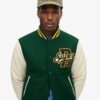 Varsity-bomberjacka i ull Varsity-bomberjacka i ull