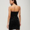 Velvet Bandeau Mini Klänning Velvet Bandeau Mini Klänning