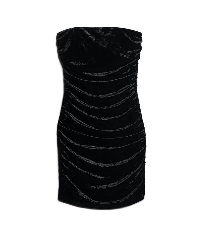 Velvet Bandeau Mini Klänning Velvet Bandeau Mini Klänning