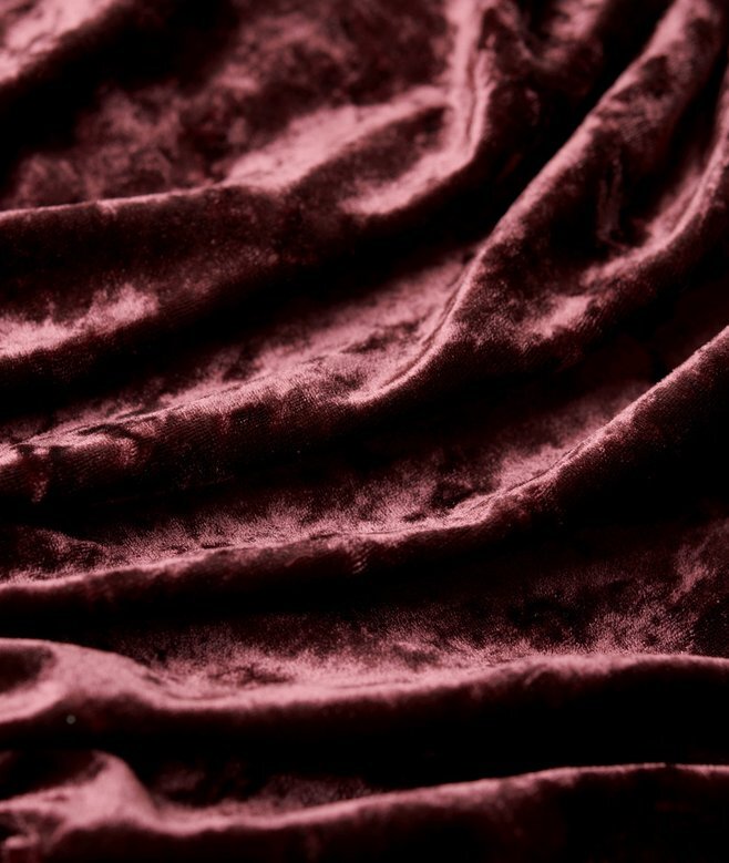 Velvet Bandeau Mini Klänning Velvet Bandeau Mini Klänning