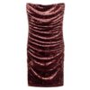 Velvet Bandeau Mini Klänning Velvet Bandeau Mini Klänning