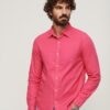 Överfärgad långärmad skjorta i Organic Cotton