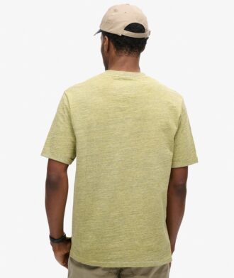 Överfärgad slubmarl-t-shirt