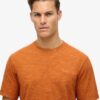 Överfärgad slubmarl-t-shirt