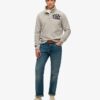 Vintage Athletic Half Button Sweatshirt