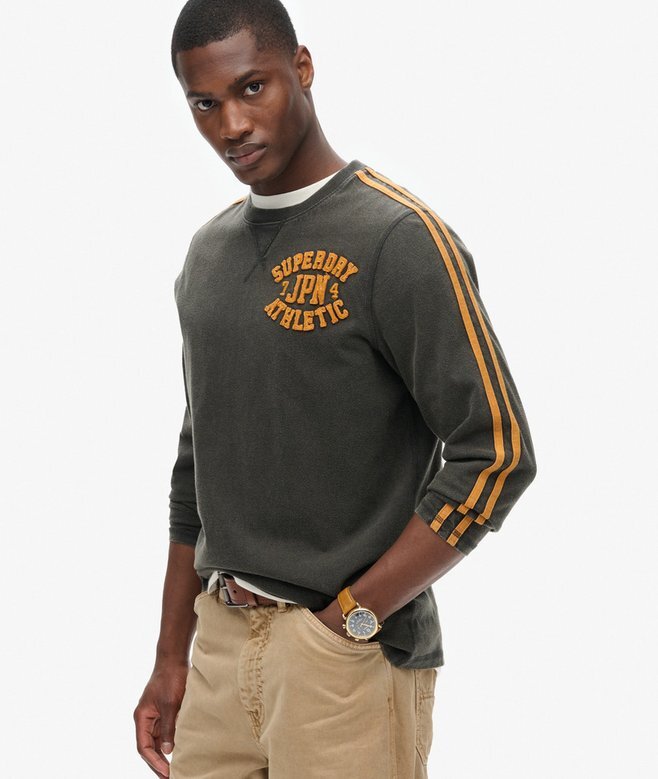 Vintage Athletic långärmad randig topp Vintage Athletic långärmad randig topp