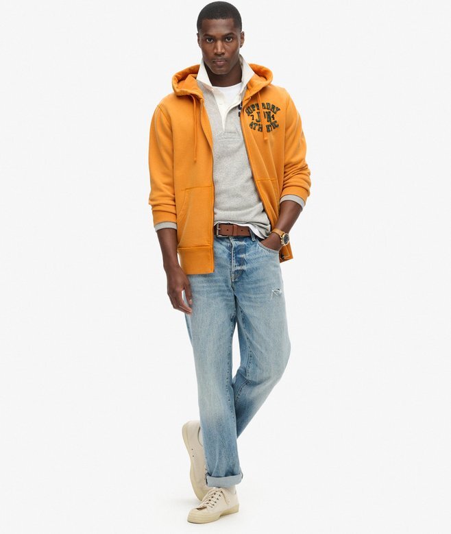 Vintage Athletic Zip Hoodie Vintage Athletic Zip Hoodie