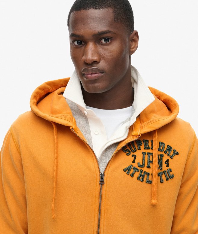 Vintage Athletic Zip Hoodie Vintage Athletic Zip Hoodie