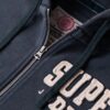 Vintage Athletic Zip Hoodie