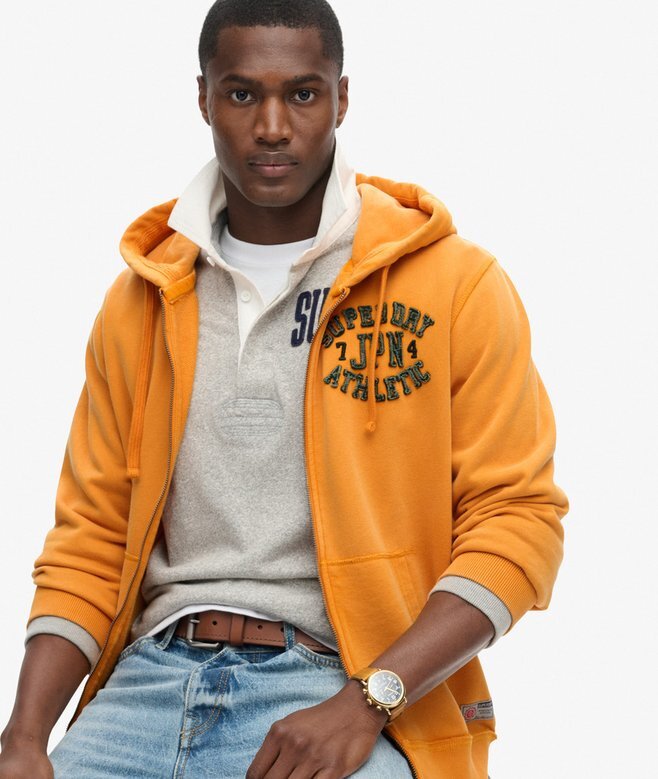 Vintage Athletic Zip Hoodie Vintage Athletic Zip Hoodie