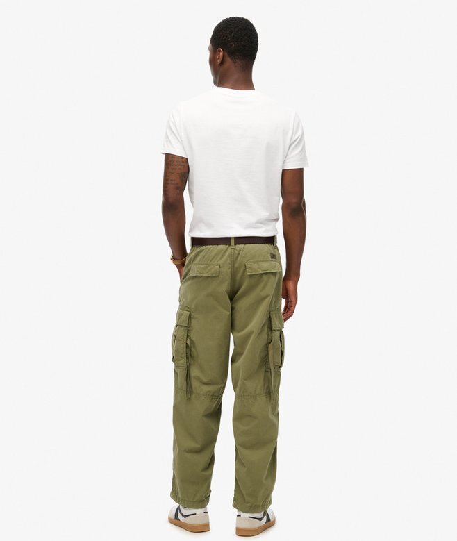 Vintage-cargobyxor i Organic Cotton Vintage-cargobyxor i Organic Cotton