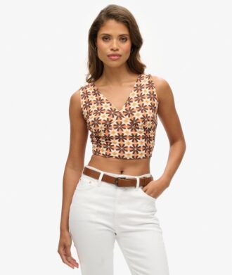Vintage halterneck-top