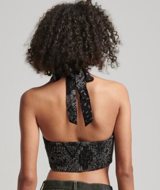 Vintage halterneck-top