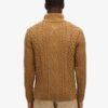 Vintage Jacob Cable Knit Half Zip Jumper