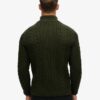 Vintage Jacob Cable Knit Half Zip Jumper Vintage Jacob Cable Knit Half Zip Jumper
