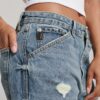 Vintage-jeans i Organic Cotton