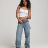Vintage-jeans i Organic Cotton