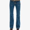 Vintage-jeans i Organic Cotton med låg midja och smal utsvängd passform Vintage-jeans i Organic Cotton med låg midja och smal utsvängd passform