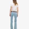 Vintage-jeans i Organic Cotton med låg midja och smal utsvängd passform Vintage-jeans i Organic Cotton med låg midja och smal utsvängd passform