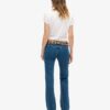 Vintage-jeans i Organic Cotton med låg midja och smal utsvängd passform Vintage-jeans i Organic Cotton med låg midja och smal utsvängd passform