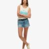 Vintage Logo Neon Scoop Neck Tank