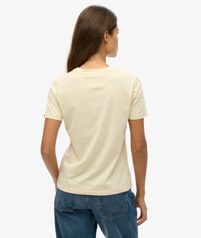 Vintage Logo Neon T-shirt med åtsittande passform Vintage Logo Neon T-shirt med åtsittande passform