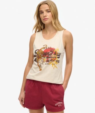 Vintage Logo Tokyo Scoop Neck Tank Top Vintage Logo Tokyo Scoop Neck Tank Top