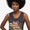 Vintage Logo Tokyo Scoop Neck Tank Top