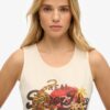 Vintage Logo Tokyo Scoop Neck Tank Top