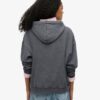 Vintage-logotyp Metallic Relaxed Hoodie