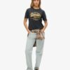 Vintage-logotyp Metallic Relaxed T-shirt