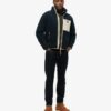Vintage Retro Borg Fleece-jacka Vintage Retro Borg Fleece-jacka