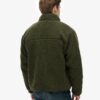 Vintage Retro Borg Fleece-jacka