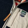 Vintage Retro Borg Fleece-jacka Vintage Retro Borg Fleece-jacka