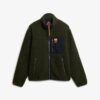 Vintage Retro Borg Fleece-jacka
