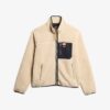 Vintage Retro Borg Fleece-jacka Vintage Retro Borg Fleece-jacka