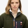 Vintage Retro Half Zip Fleece Jumper Vintage Retro Half Zip Fleece Jumper