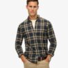 Vintage-rutig skjorta i Organic Cotton