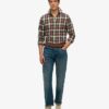Vintage-rutig skjorta i Organic Cotton