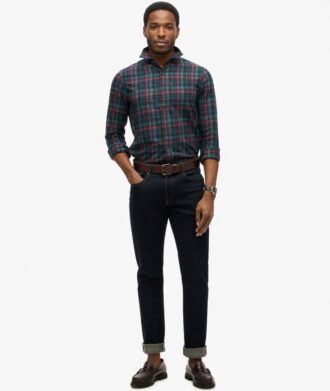 Vintage-rutig skjorta i Organic Cotton