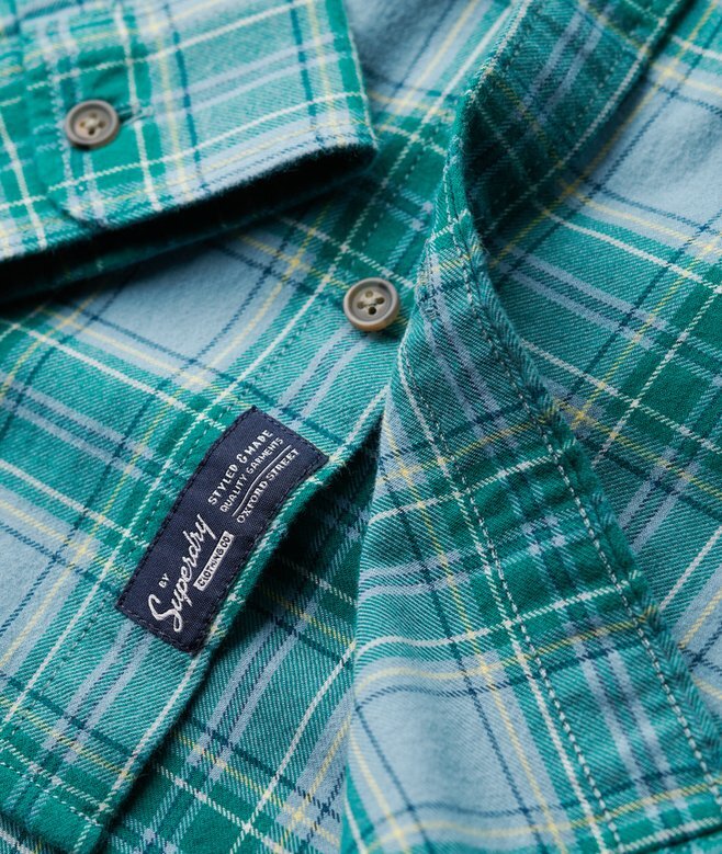 Vintage-rutig skjorta i Organic Cotton Vintage-rutig skjorta i Organic Cotton