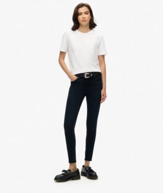 Vintage-skinnyjeans i Organic Cotton med medelhög midja Vintage-skinnyjeans i Organic Cotton med medelhög midja