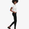Vintage-skinnyjeans i Organic Cotton med medelhög midja