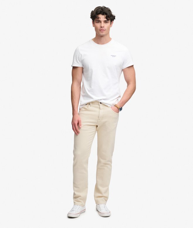 Vintage Slim Straight-Jeans i Organic Cotton Vintage Slim Straight-Jeans i Organic Cotton