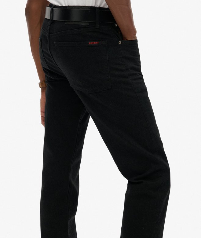 Vintage Slim Straight-Jeans i Organic Cotton Vintage Slim Straight-Jeans i Organic Cotton